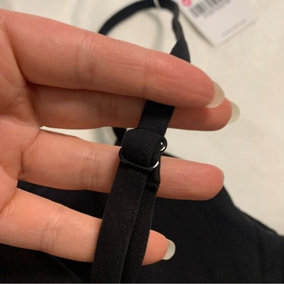 Buffbunny Collection Black Ivy Wrap Sports Bra Medium New With Tags - Picture 11 of 13